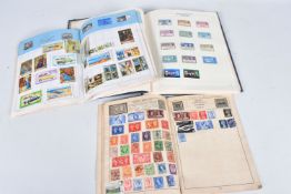 MAINLY COMMONWEALTH MINT AND USED COLLECTION IN TWO JUNIOR TYPE ALBUMS AND FULL SIZED LOOSE LEAF