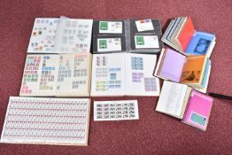 COLLECTION OF STAMPS IN BAG INCLUDING 1966 WINNERS COMPLETE SHEET (perf separation) together with GB