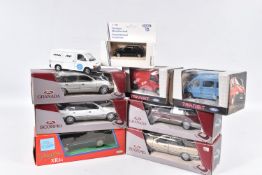 A QUANTITY OF BOXED SCHABAK FORD CAR AND VAN MODELS, assorted 1/25 scale Granada/Scorpio and