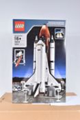 A FACTORY SEALED LEGO SPACE SHUTTLE ADVENTURE, model no. 10213, 1204 pieces, never opened with