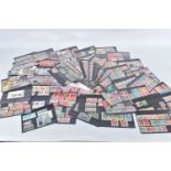SMALL BOX OF APPROX EIGHTY 3STRIP CARDS WITH STAMPS OF CHINA AND A FEW JAPAN, we note selection of