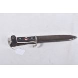 WWII ERA HITLER YOUTH DAGGER MADE BY RZM, bears the makers mark of RZM and the code M7/42, this