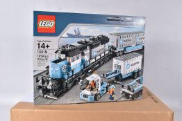 A FACTORY SEALED LEGO CREATOR EXPERT 'MAERSK' TRAIN, model no. 10219, 1234 pieces, never opened with