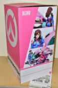 OVERWATCH 19 INCH D.VA STATUE IN ORIGINAL BOX, box has been open, but the statue is still sealed