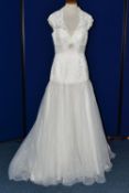 WEDDING DRESS, end of season stock clearance (may have slight marks or very minor damage) size 8/