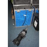 A FULL FLIGHTCASE CONTAINING A PAIR OF ETC SOURCE 4 JUNIOR STAGE LIGHTS (untested)