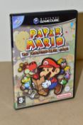 PAPER MARIO: THE THOUSAND YEAR DOOR FOR THE NINTENDO GAMECUBE COMPLETE, box, game and mannual are