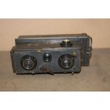 A RICHARD JULES VERASCOPE CAMERA stamped Brevets? To rear( see images