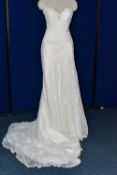 WEDDING DRESS, end of season stock clearance (may have slight marks or very minor damage) size 6,