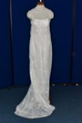 WEDDING DRESS, end of season stock clearance (may have slight marks or very minor damage) size 6, by