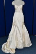 WEDDING DRESS, end of season stock clearance (may have slight marks or very minor damage) size 16,