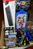 QUANTITY OF GAMING ITEMS INCLUDING THE INFAMOUS TIGER ELECTRONIC LCD GAMES, items include Tiger