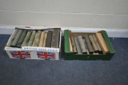 TWO BOXES CONTAINING PIANOLA ROLLS