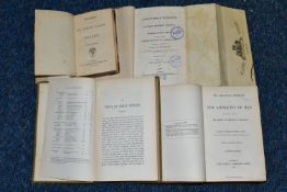 BOOKS, Four Antiquarian titles comprising Vestiges of The Natural History of Creation by Robert