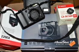 CANON POWERSHOT G9 DIGITAL CAMERA, together with box, case, instructions, batteries and charger,