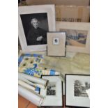 A SMALL QUANTITY OF PICTURES AND PRINTS ETC comprising W. B. Twibell watercolour depicting an