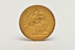 A FULL GOLD SOVEREIGN VICTORIA 1887 JUBILEE HEAD 22ct, .916 fine,7.98g, 22.05mm