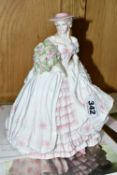 A COALPORT LIMITED EDITION 'ROSE' FIGURINE, for Compton & Woodhouse as part of the 'Four Flowers'