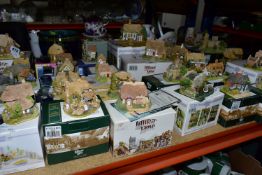 THIRTY ONE BOXED LILLIPUT LANE SCULPTURES FROM VARIOUS COLLECTIONS, to include Collectors Club,