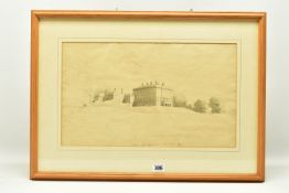 CORNELIUS VARLEY (1781-1873) 'PATSHULL HALL, STAFFORDSHIRE', a sketch of the Grand House and grounds