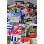 FOOTBALL/MISCELLANEOUS PROGRAMMES, Three Boxes containing several hundred assorted Football Club