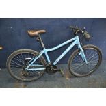 A CARRERA PARVA LTD MOUNTAIN BIKE 16in frame in light blue (very good condition)