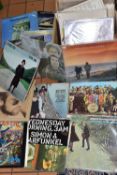 A BOX CONTAINING TWENTY THREE LPs including Sgt Pepper by The Beatles, Big Hits by The Rolling