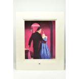 JACK VETTRIANO (SCOTTISH 1951) 'ALTAR OF MEMORY', a signed limited edition print on paper