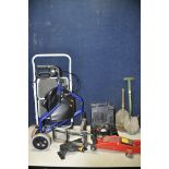 A SELECTION OF MISCELLANEOUS ITEMS to include a Performance Power drill in case with charger (