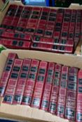 TWO BOXES OF BOOKS CONTAINING THE MAJOR WORKS OF SIR WINSTON CHURCHILL, the Centenary First Edition,