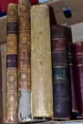 ANTIQUARIAN BOOKS, nine titles comprising four volumes of A Biographical History of England from