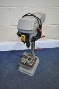A PERFORMANCE POWER PDP350D350D DRILL PRESS with vice and chuck key (PAT pass and working)