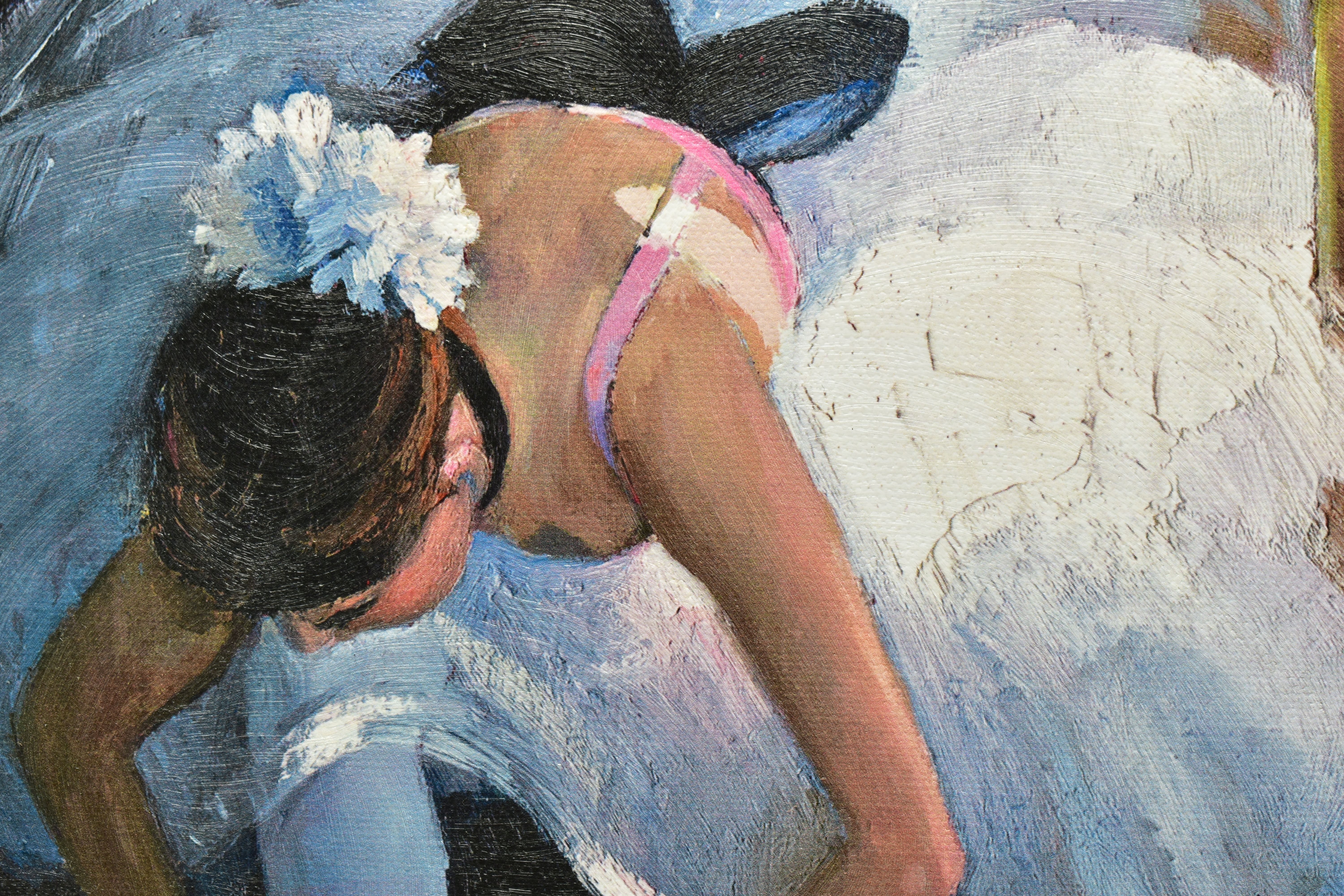 SHERREE VALENTINE DAINES (BRITISH 1959) 'THE PINK SLIPPER', a signed limited edition print depicting - Image 3 of 5