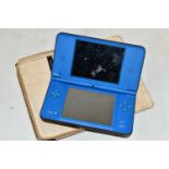 NINTENDO DSI XL BLUE CONSOLE, a blue coloured version of the Nintendo DSI XL, comes with Crossword