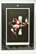 ALEX ROSS FOR DC COMICS (AMERICAN CONTEMPORARY) 'TANGO WITH EVIL', a signed limited edition print on