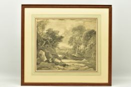 ATTRIBUTED TO WILLIAM JAMES MULLER (1812-1845) 'LANDSCAPE STUDY', an English school landscape study,