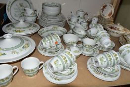 A SIXTY SIX PIECE ROYAL DOULTON TONKIN TC1107 DINNER SERVICE, comprising two tureens, a meat