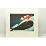 DOUG HYDE (BRITISH 1972) 'A WHALE OF A TIME', a signed limited edition print on paper depicting dogs