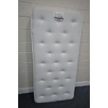 A REYLON SINGLE MEMORY FOAM MATTRESS (condition:-torn, see image)