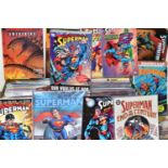 COLLECTION OF MOSTLY SEALED SUPERMAN COMICS, approximately 45 comics, mostly Superman compilation