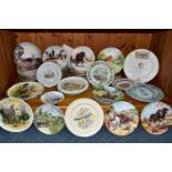 A GROUP OF CABINET AND COLLECTOR'S PLATES, comprising a City of Coventry Silver Jubilee