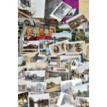 EPHEMERA, a small collection of postcards relating to Tamworth, an Ordnance Survey Map of the town