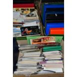 THREE BOXES OF MODERN POSTCARDS, mid-late 20th century, in eleven albums and loose (several 1000'