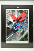 ALEX ROSS FOR DC COMICS (AMERICAN CONTEMPORARY) 'SUPERMAN: TWENTIETH CENTURY' signed limited edition