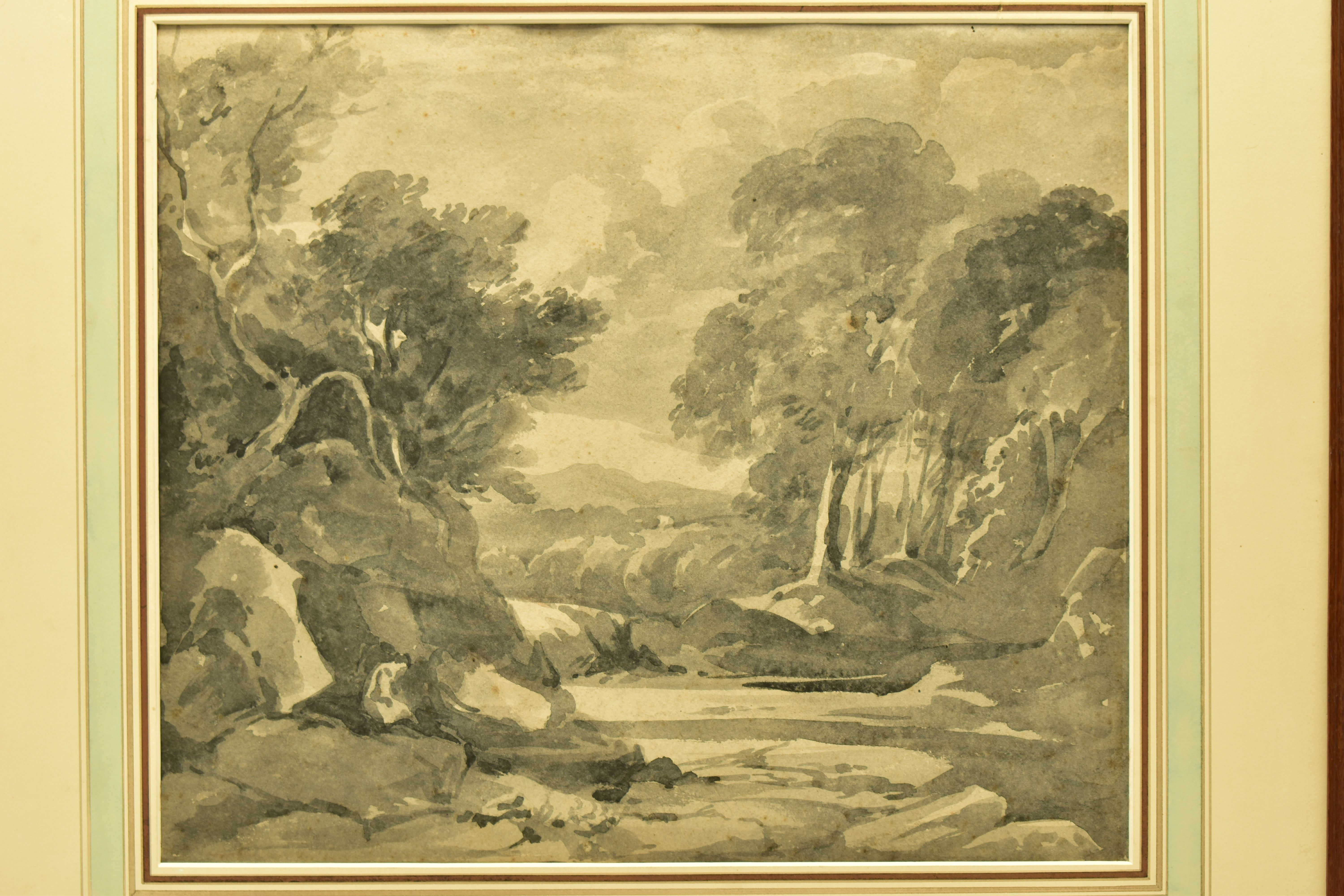 ATTRIBUTED TO WILLIAM JAMES MULLER (1812-1845) 'LANDSCAPE STUDY', an English school landscape study, - Image 2 of 6