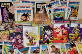 COLLECTION OF DRAGON BALL DVDS AND MANGA, DVDs include Dragon Ball Seasons 1-5, Dragon Ball Z