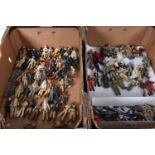 A QUANTITY OF ASSORTED VINTAGE STAR WARS FIGURES, majority are Hong Kong made marked LFL from the
