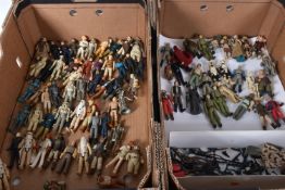 A QUANTITY OF ASSORTED VINTAGE STAR WARS FIGURES, majority are Hong Kong made marked LFL from the
