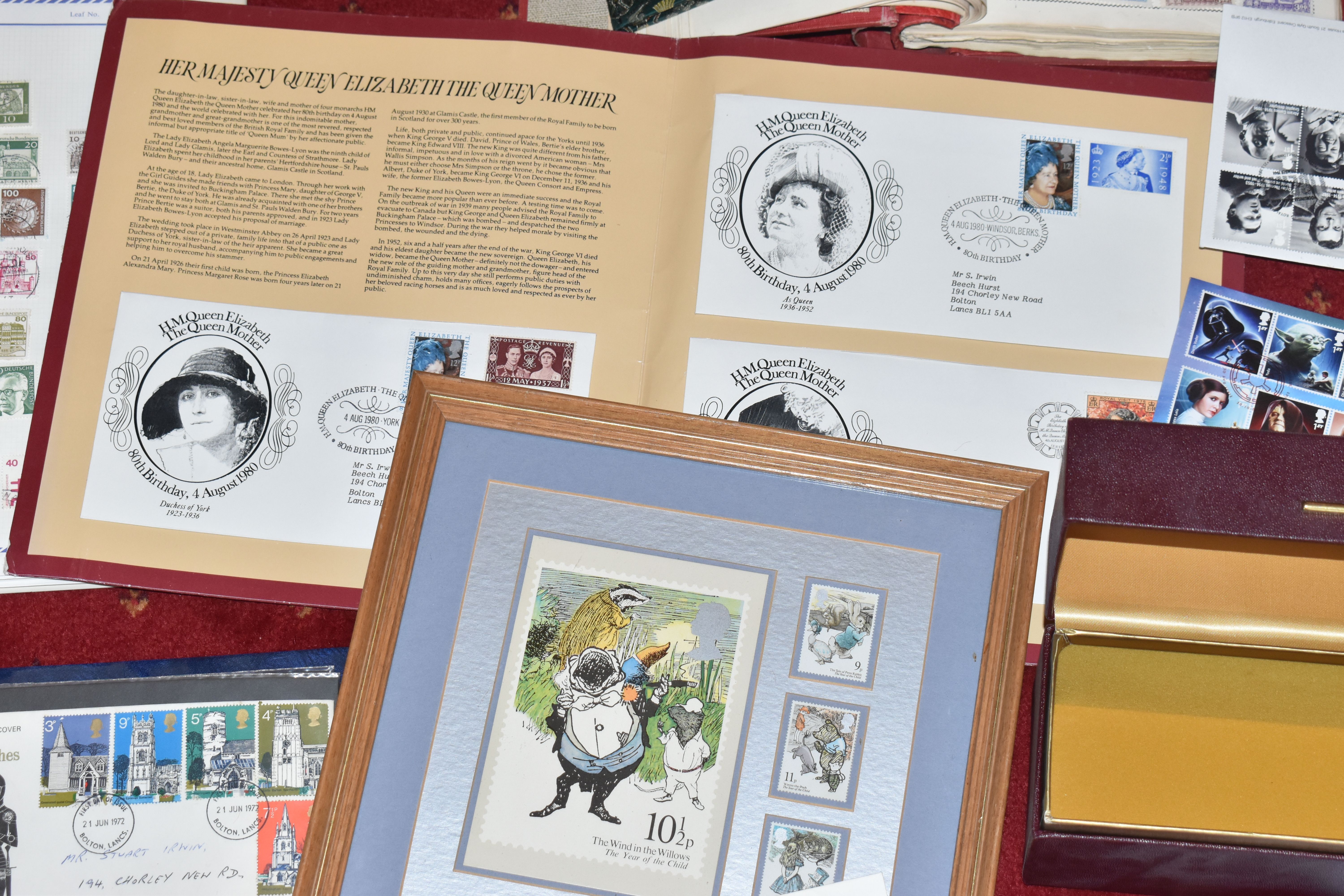 LARGE COLLECTION OF MAINLY GB FDCS AND A WORLDWIDE STAMP COLLECTION IN TWO BOXES, we note GB fdcs to - Image 13 of 16