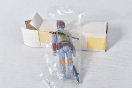 A SEALED BOBA FETT FIGURE, 1979, signed to the leg CPG, figure in perfect condition with gun